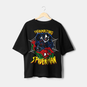 t-shirt venom spider man Maroc