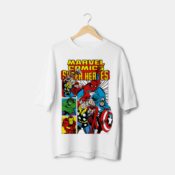 T-shirt marvel super-héros Maroc