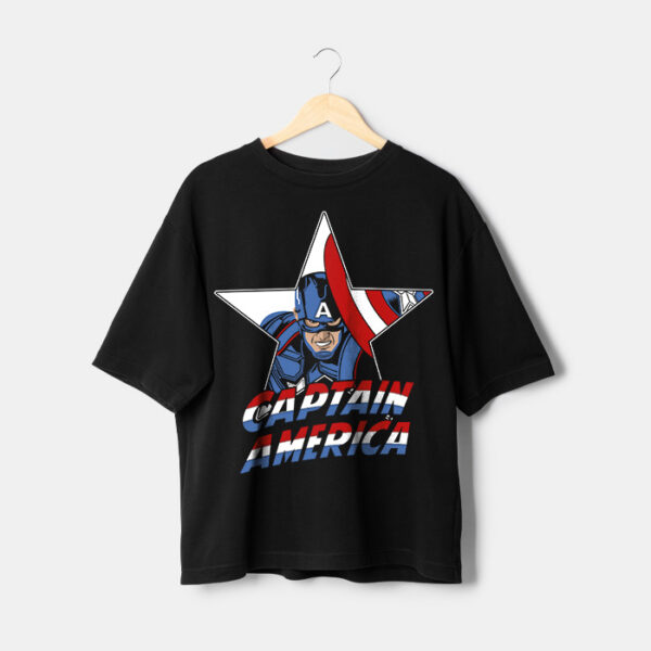 T-shirt Captain America Maroc