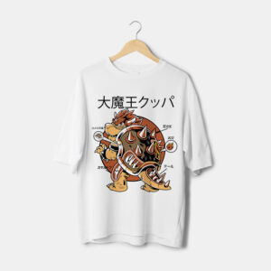 T-shirt Bowser Zilla Super Mario Maroc