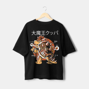T-shirt Bowser Zilla Super Mario Maroc