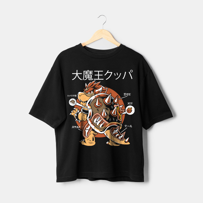 T-shirt Bowser Zilla Super Mario Maroc