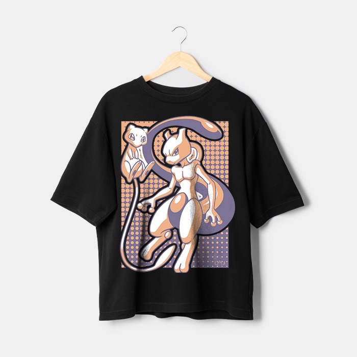 t-shirt mewtwo pokémon maroc