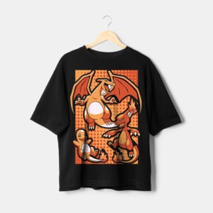 pokemon Dracaufeu t-shirt Maroc