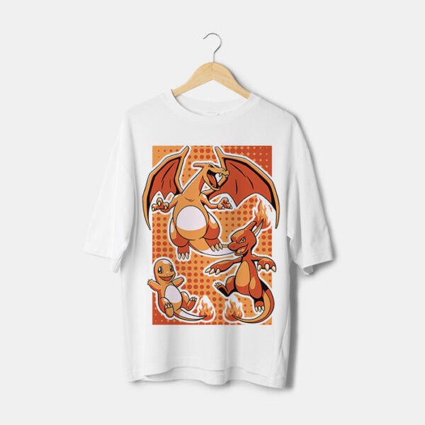 pokemon Dracaufeu t-shirt Maroc