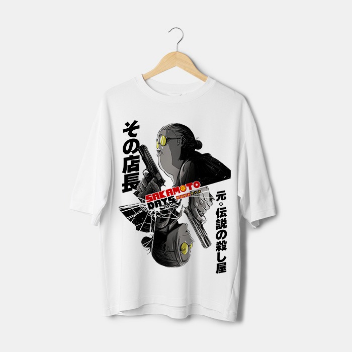 T-shirt manga Sakamoto livraison Maroc