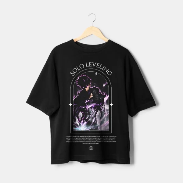 T-shirt Solo Leveling 100% coton Maroc
