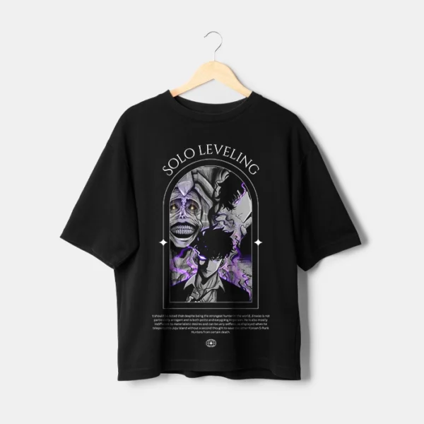 T-shirt personnalisé Solo Leveling Maroc