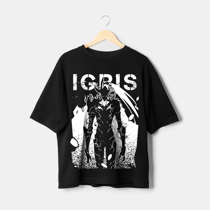 t-shirt Igris Solo Leveling Maroc