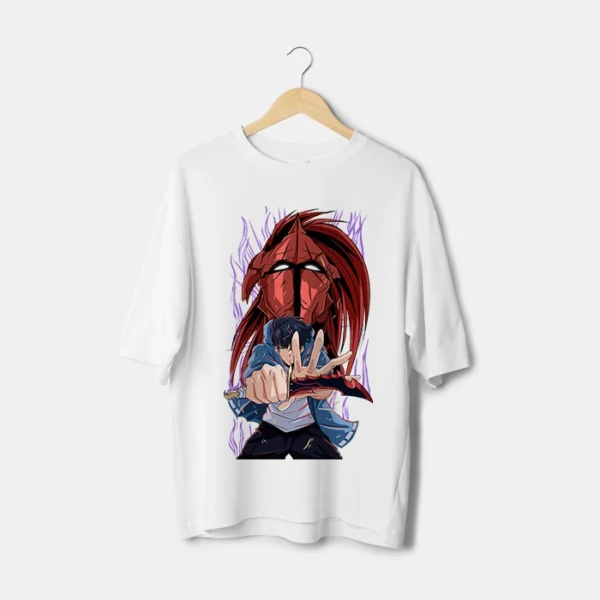 t-shirt Solo Leveling personnage Jinwoo Maroc