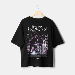 T-shirt Solo Leveling Sung Jin Woo Maroc