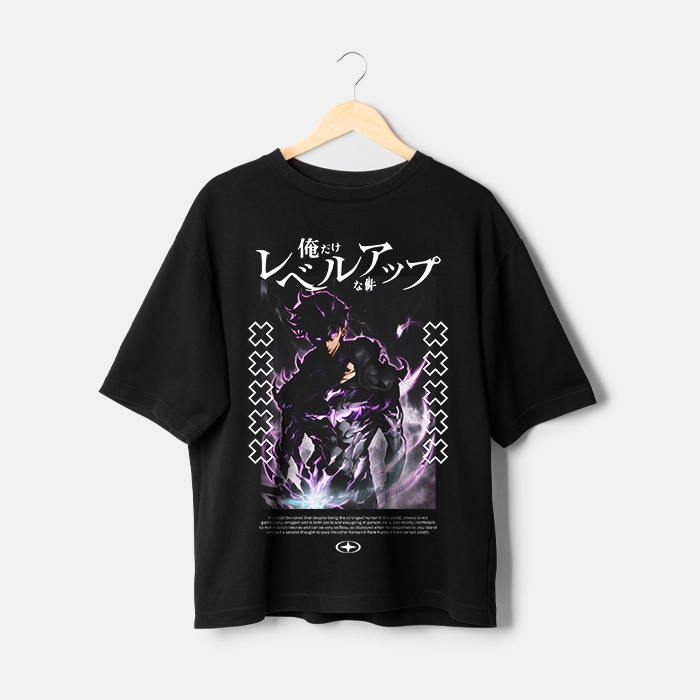T-shirt Solo Leveling Sung Jin Woo Maroc