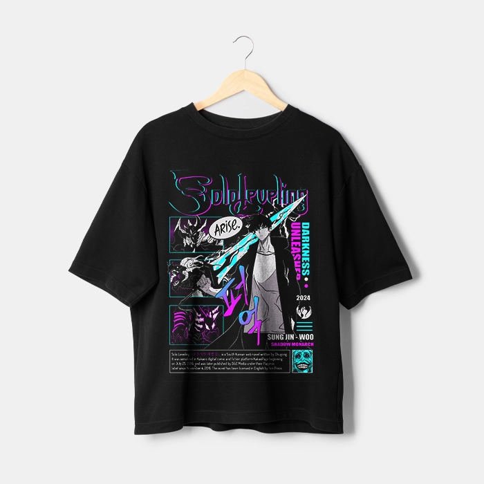T-shirt Solo Leveling boutique en ligne Maroc