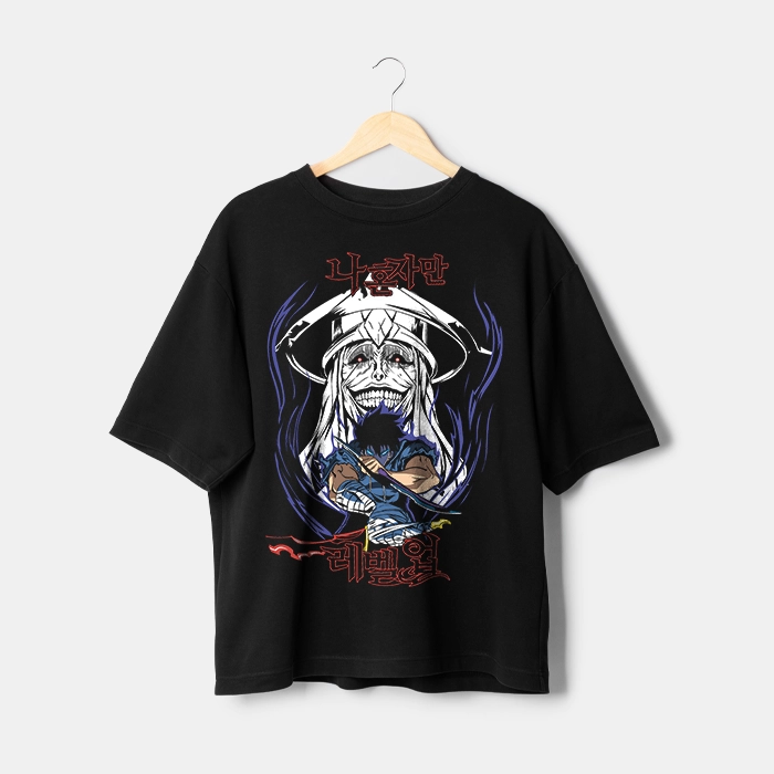 t-shirt oversize Sung Jin-Woo Maroc