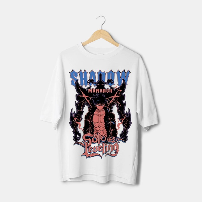t shirt solo leveling monarch Maroc