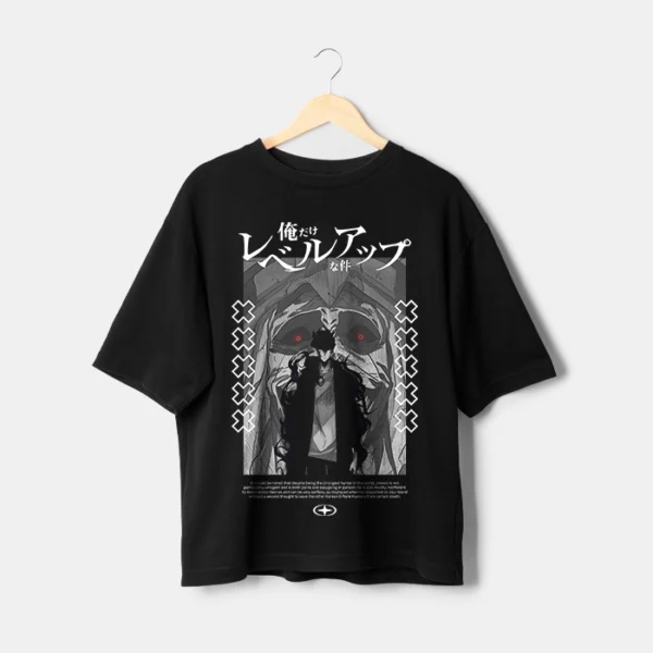 T-shirt anime Solo Leveling Maroc