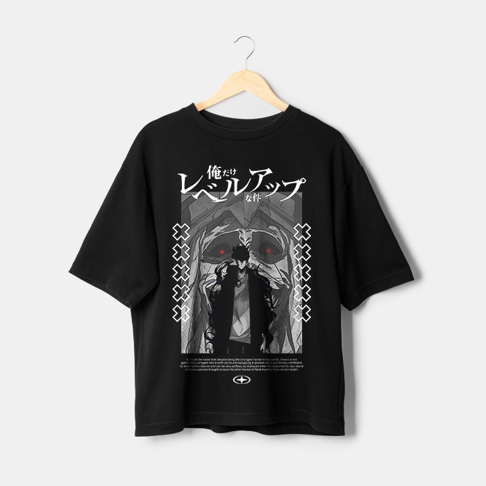 T-shirt anime Solo Leveling Maroc