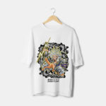t-shirt one piece noir Maroc